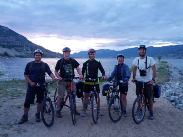 The Saddle-Soras: Seb Pardo, Dick Cannings, John Reynolds, Eva Durance, Christopher di Corrado